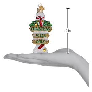 Jolly Junction Post Ornament