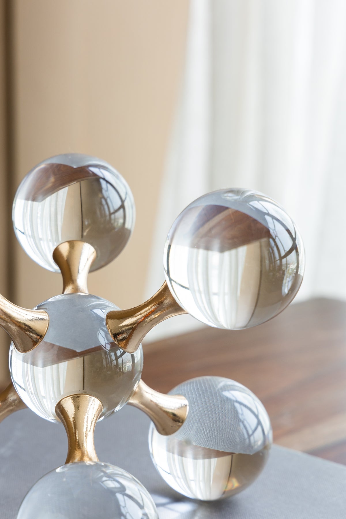 Clear Glass Sculpture