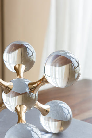 Clear Glass Sculpture