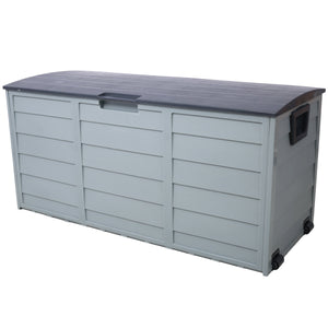75 Gallon Resin Deck Box Storage Shed