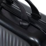 14'/20' 2-Piece ABS Spinner Wheel Luggage Set with Combination Lock and Cosmetic Case