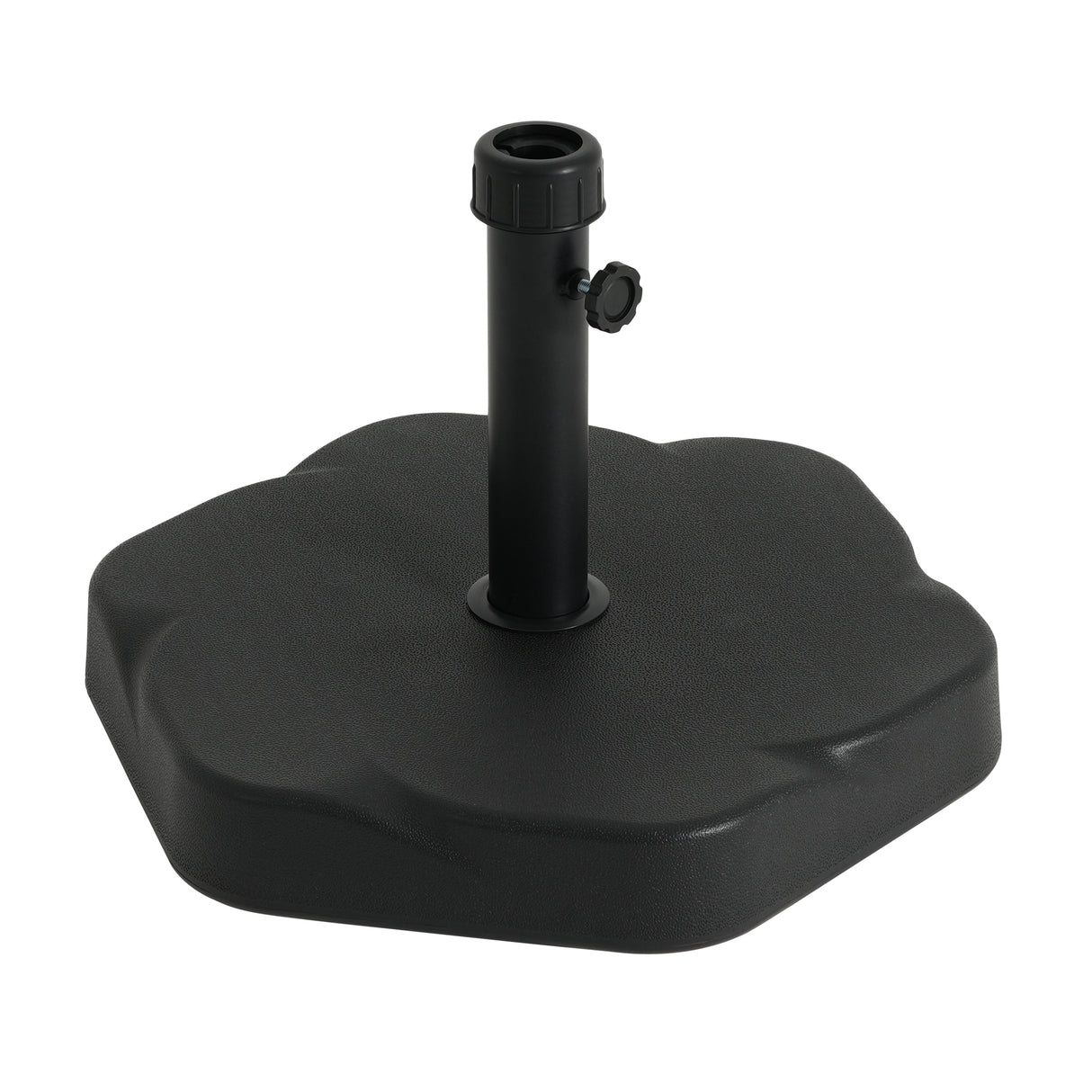 Hex Shape Outdoor 65-Pound Umbrella Base