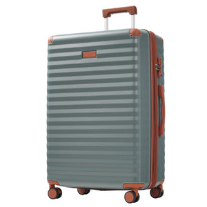 Deluxe 5-Piece Hard-Side Luggage Set with USB and TSA Locks - Multiple Colors