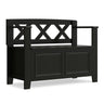 Amherst - Small Transitional Entryway Storage Bench