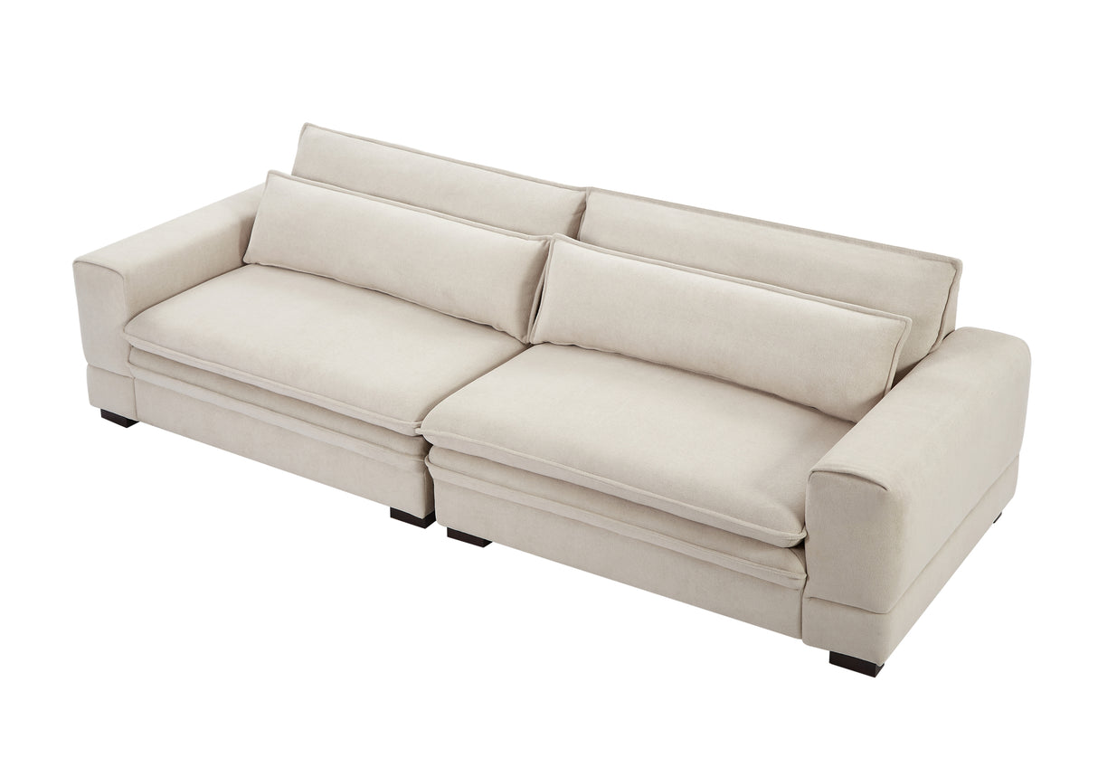 The Tiffany Mid-Century Modern Four-Seat Sofa
