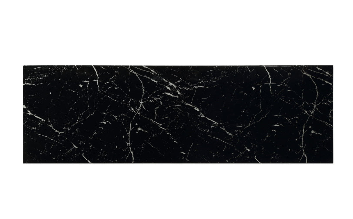 Brancaster - Bar Table With Marble Top - Marble Top & Aluminum