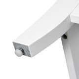 Storage Cabinet 3 Doors Stylish Style White