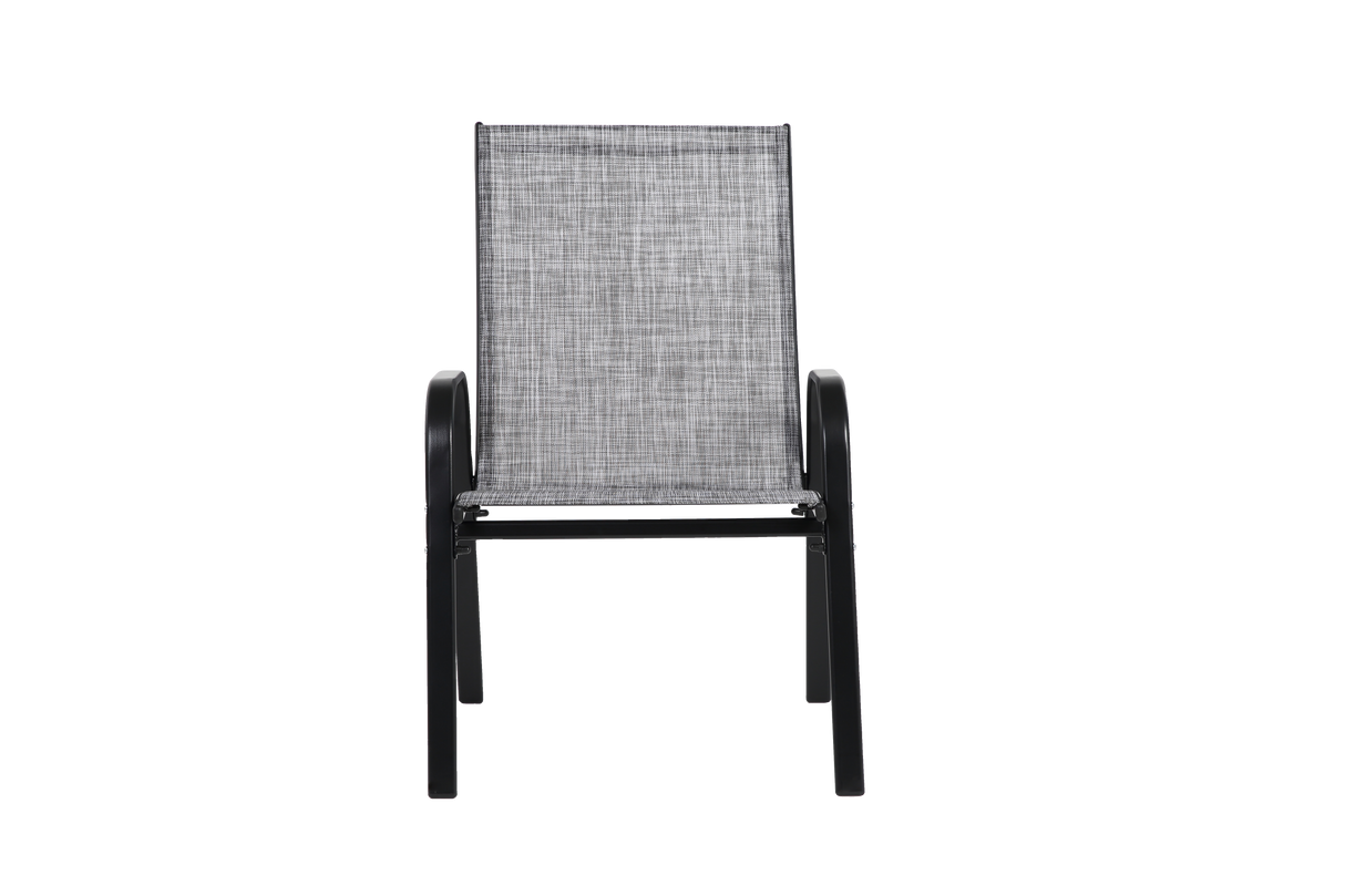8 Piece Patio Chairs with Breathable Textilene Fabric