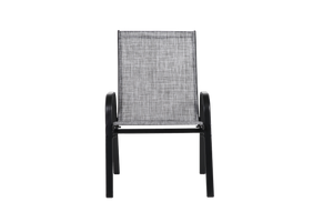 4 Piece Patio Chairs with Breathable Textilene Fabric