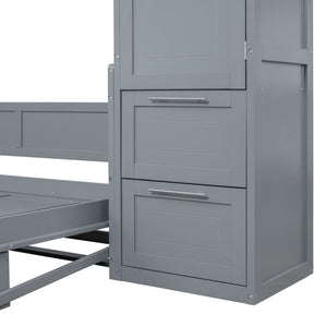 Murphy Wall Bed With Closet And Drawers
