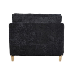 Mid Century Modern Foldable Sofa Bed, 3 In 1 Convertible Sleeper With 3 Pillows