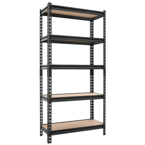 5-Tier Adjustable Storage Shelves for Versatile Organization