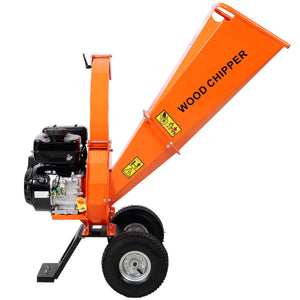 Wood Chipper Shredder Mulcher Heavy Duty 7 HP 212cc