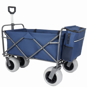 Beach Wagon with Big Wheels for Sand 500lbs Capacity