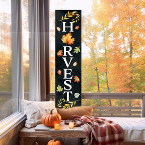 36in "Harvest" Fall Porch Sign - Front Door Decor for Autumn Celebrations - Tuesday Morning - Front Porch Decor