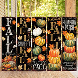 36-Inch Autumn Welcome Porch Sign