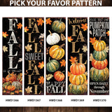 36-Inch Autumn Welcome Porch Sign