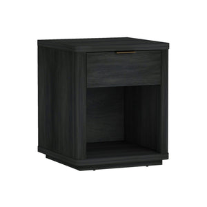 Evelyn - Nightstand With 1 Drawer And Open Shelf