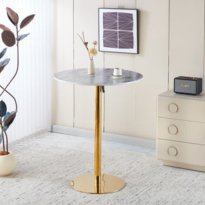 31.5" Folding Golden And Table