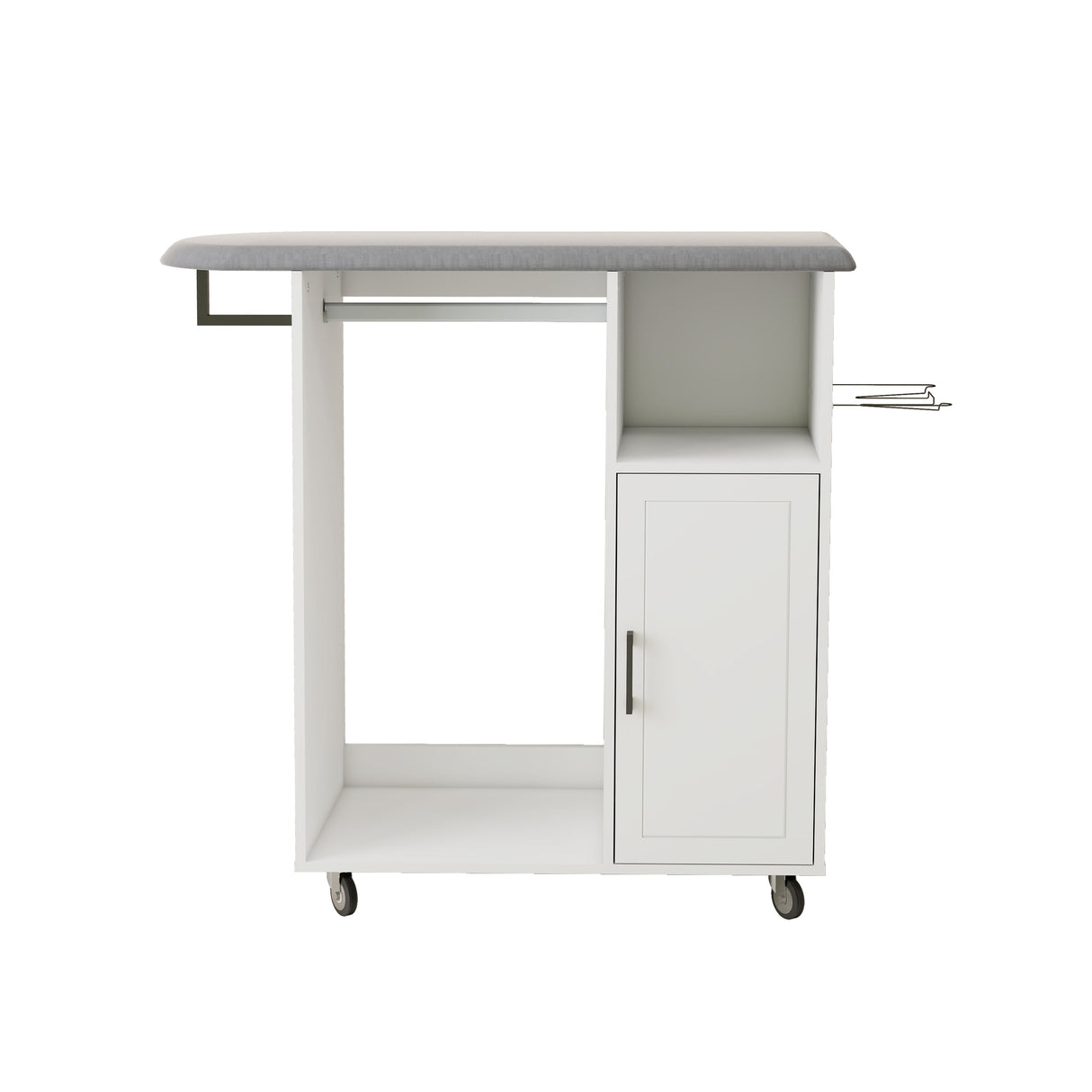 Ironing Cart with Rolling Ironing Board