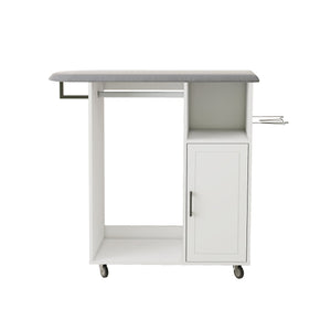 Ironing Cart with Rolling Ironing Board