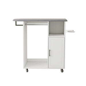 Ironing Cart with Rolling Ironing Board
