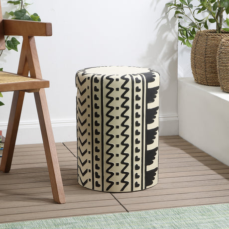 Yoli-MidCentury-Modern-Geometric-Drum-Garden-Stool-Outdoor-Tables