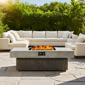 Tabletop Propane Fire Pits - 56 x 23 in