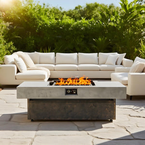 Tabletop Propane Fire Pits - 56 x 23 in