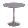 Mid-Century Tulip Dining Table with Round Top and Pedestal Base - Multiple Colors