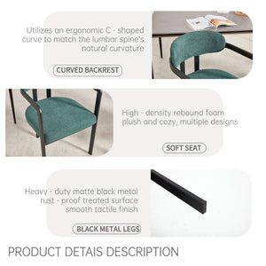 Dining Arm Chairs (Set of 2)