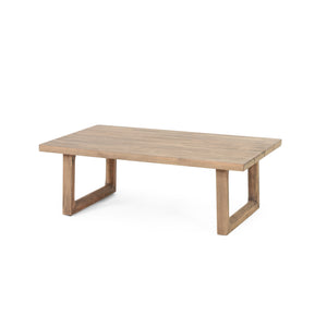 4-Pieces Acacia Wood Patio Furniture Set