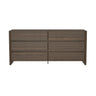 Linda - Double Wide Dresser With 6 Drawers