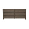 Linda - Double Wide Dresser With 6 Drawers