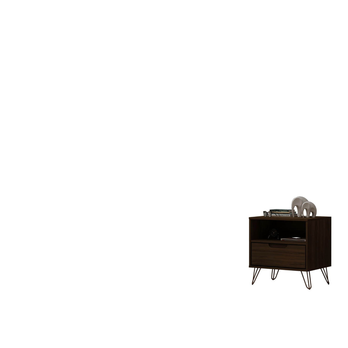 Rockefeller - Nightstand With 1 Drawer
