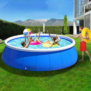 Inflatable Swimming Pool 244" x 63" Butterfly Design