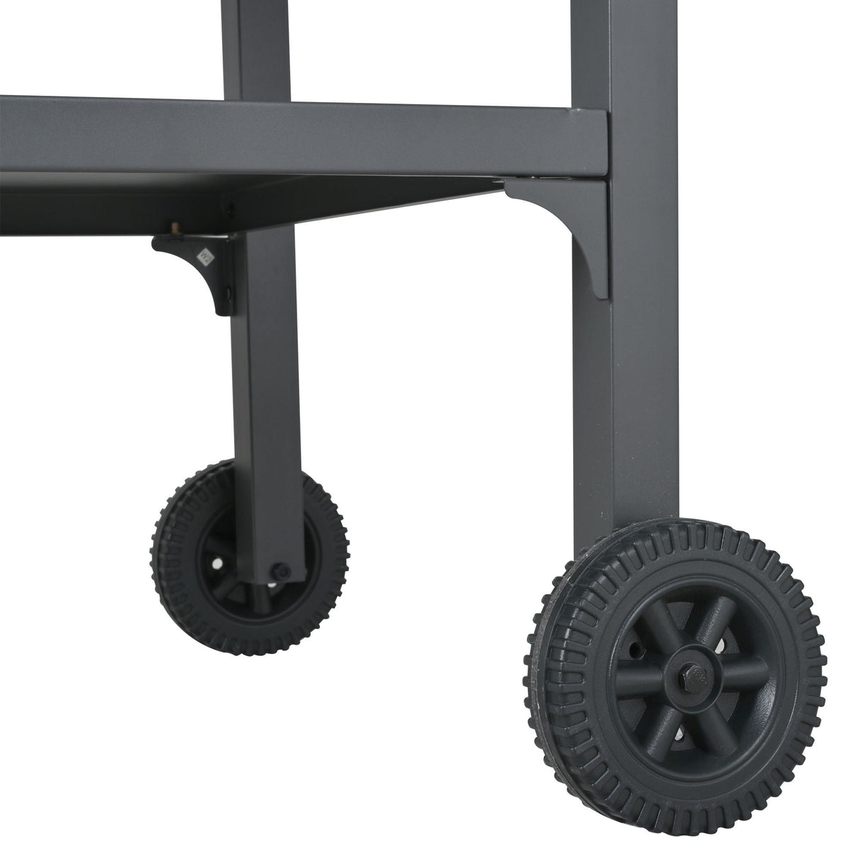 Foldable Outdoor Kitchen Cart With Storage For Patio