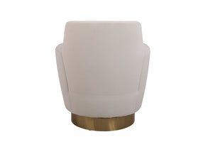 Teddy Swivel Barrel Chair, Swivel Accent Chairs Armchair For Living Room