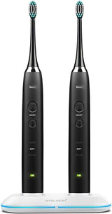 Universal Electric Toothbrush Charger - Compatible with Philips Sonicare and Oral-B Models, Single/Dual Charging Ports