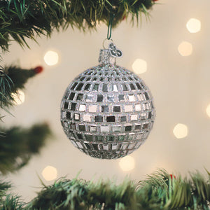 Disco Ball Ornament 3 x 2.5 x 2.5 Inches
