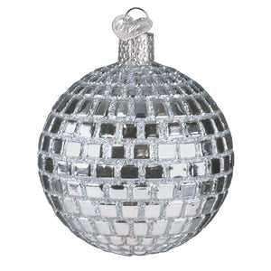 Disco Ball Ornament 3 x 2.5 x 2.5 Inches