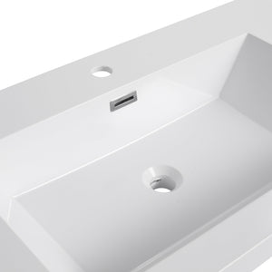 42" Bathroom Resin Sink
