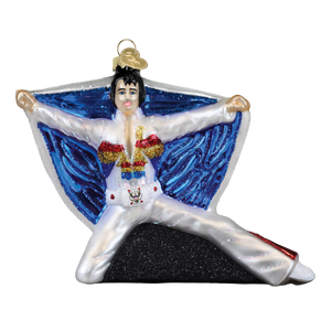 Elvis In Eagle Jumpsuit Ornament