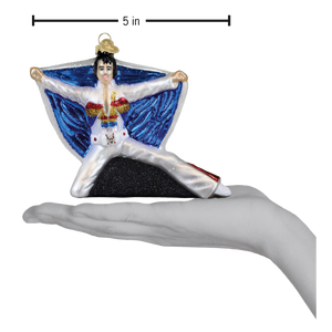 Elvis In Eagle Jumpsuit Ornament