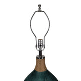 D16x28.5' Glass Table Lamp