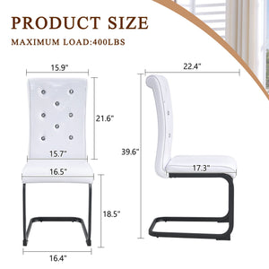Alligator Skin Upholstered Dining Chairs
