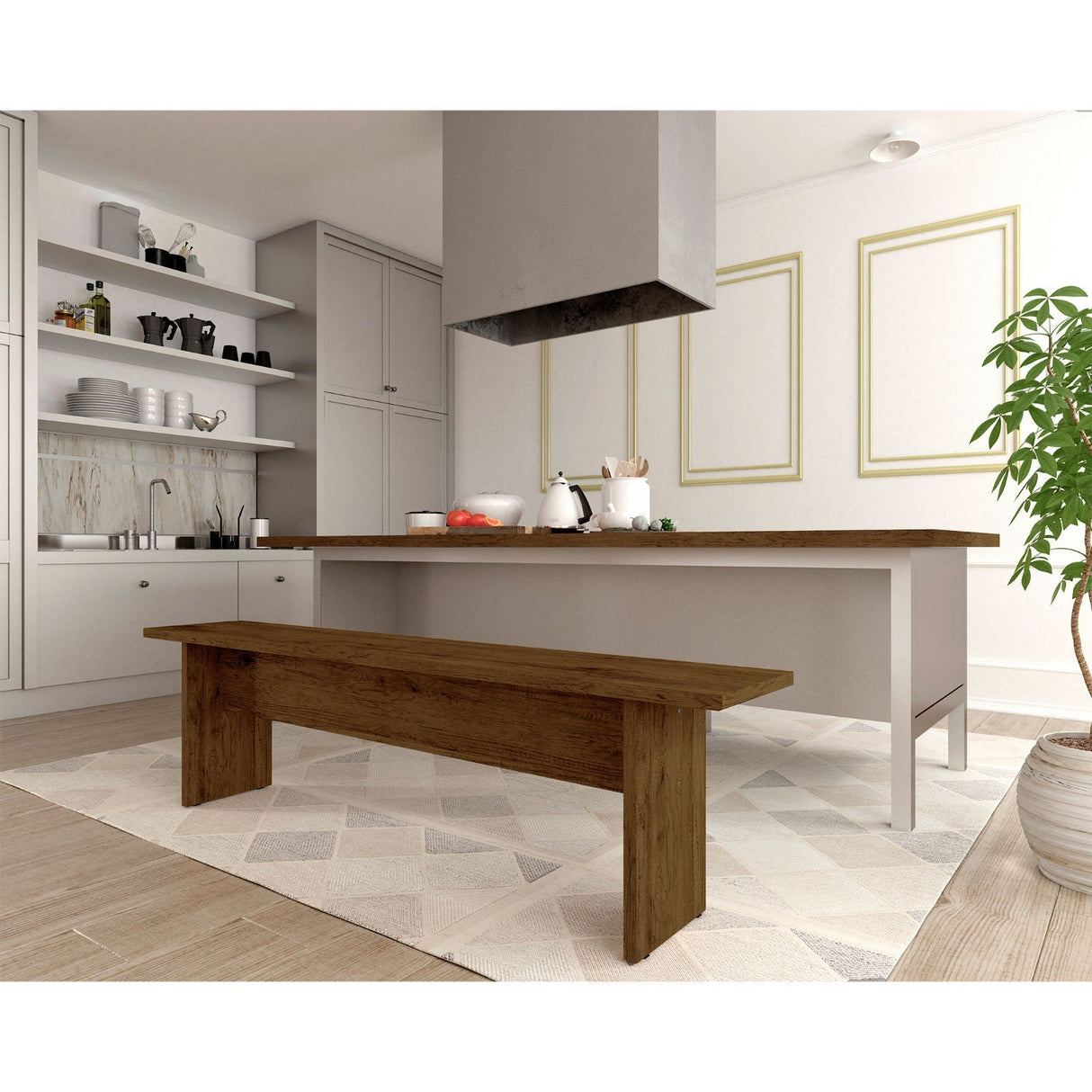 Nomad - Dining Bench For 2 Persons