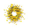 Yellow Daisy Floral Wreath 23"D