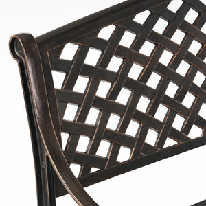 Spencer - Cast Bench - Copper