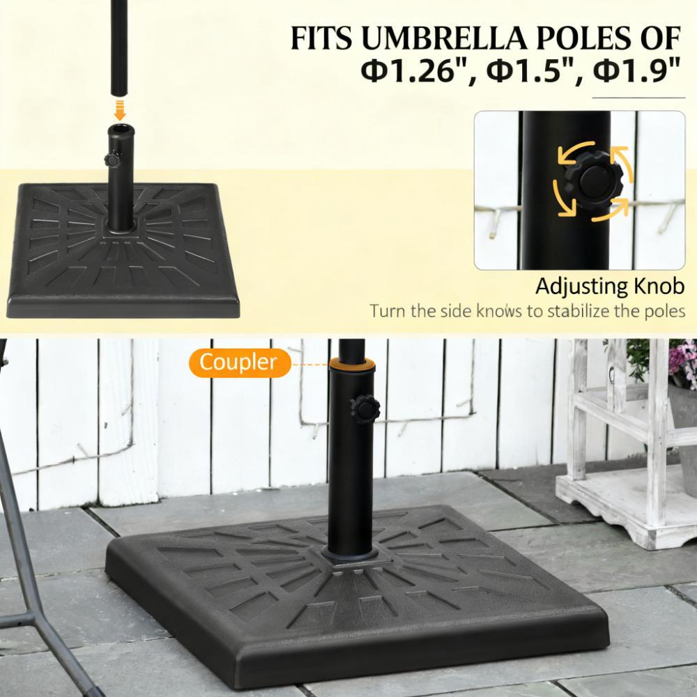 Square Outdoor Umbrella Stand Holder